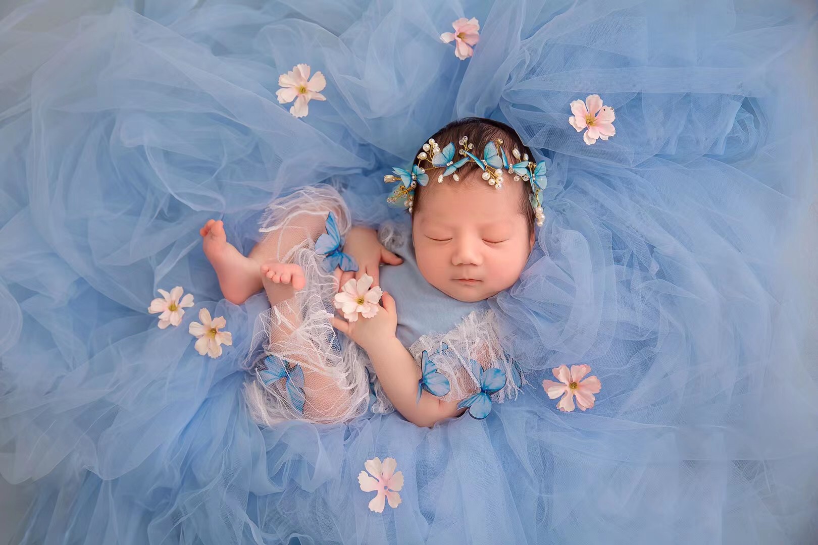 Newborn Photography Props Mesh – Photography Background recenzja i cena