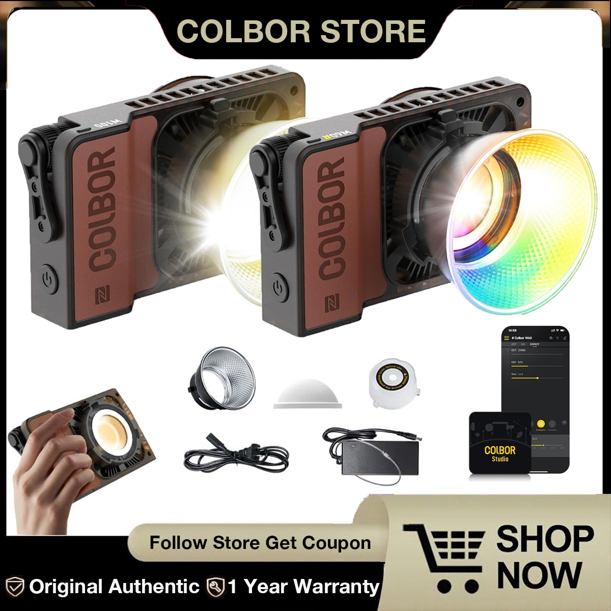 SYNCO COLBOR W60 W60R W100 W10 – Strobe Light Studio recenzja i cena