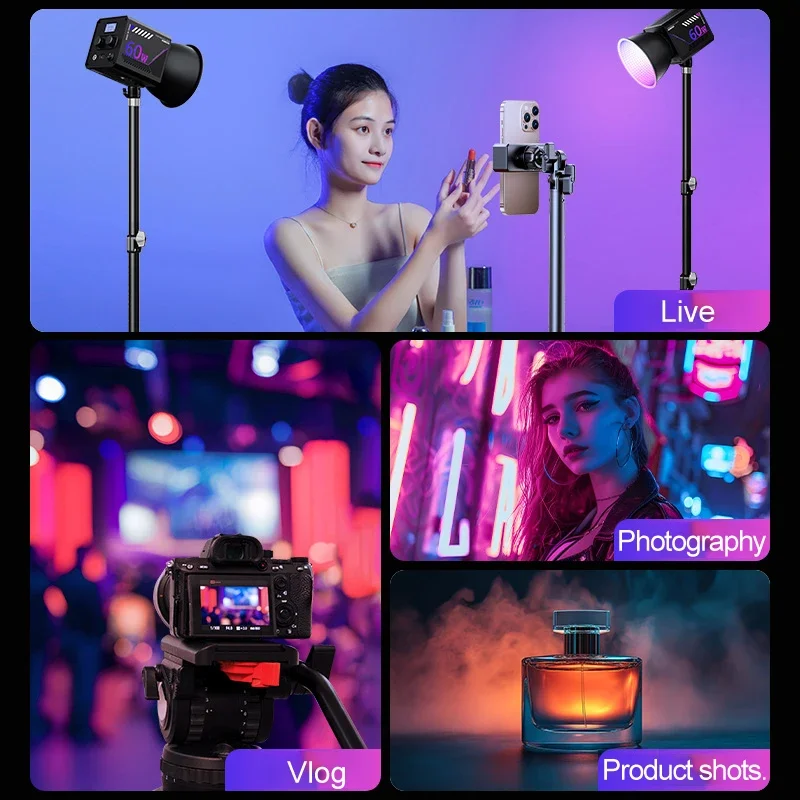 RGB Video Light Portable LED P – Strobe Light Studio recenzja i cena