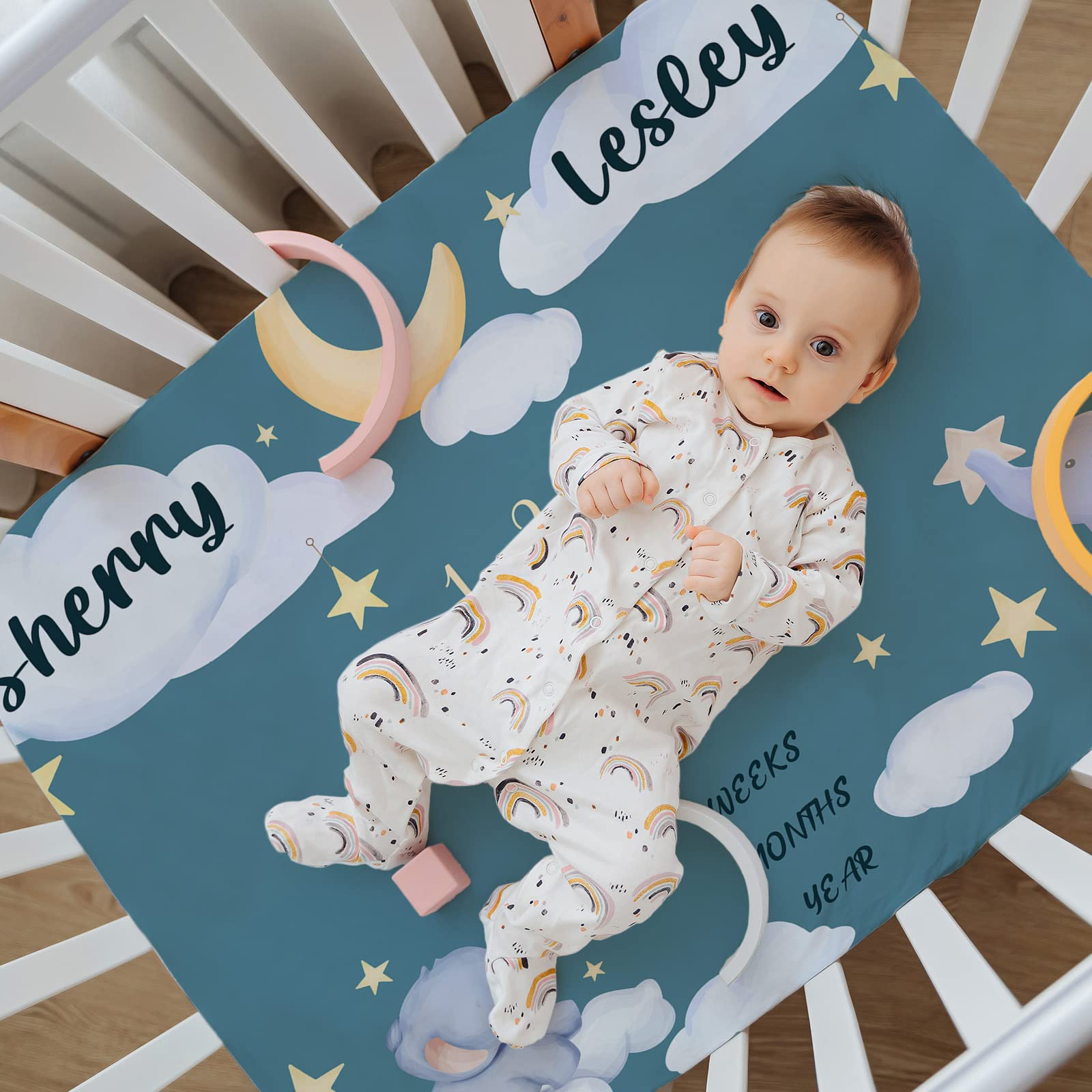 VIKAMA Twin Baby Milestone Bla – Photography Background recenzja i cena