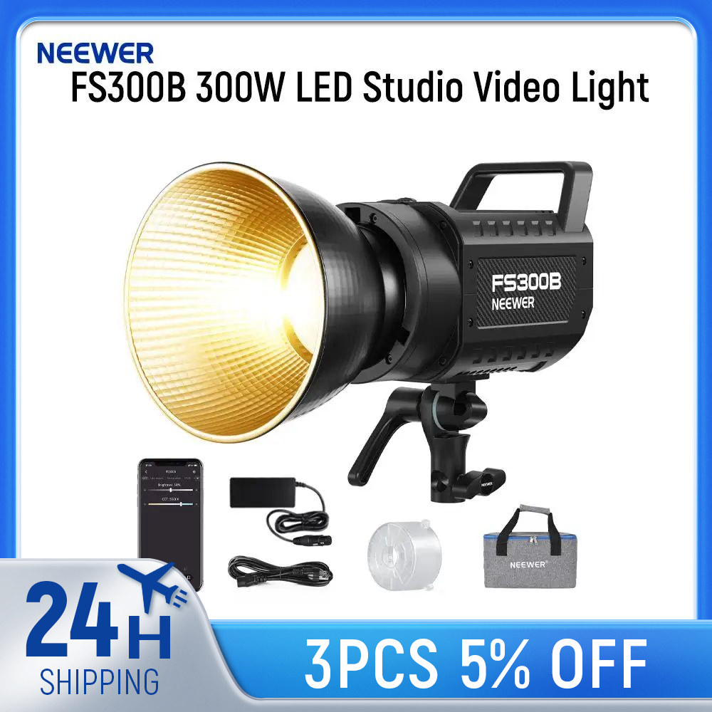 NEEWER FS300B 300W LED Studio  – Strobe Light Studio recenzja i cena