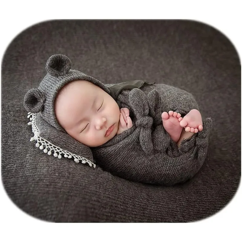 Prince Bear Hat & Swaddle Bag  – Photography Background recenzja i cena