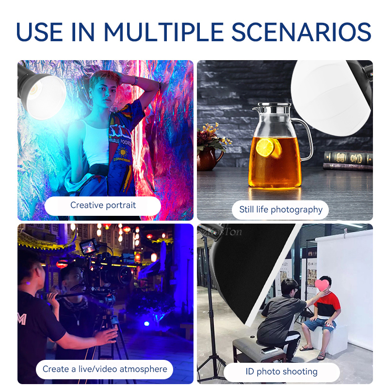 RGB LED Light Video Light Outd – Strobe Light Studio recenzja i cena