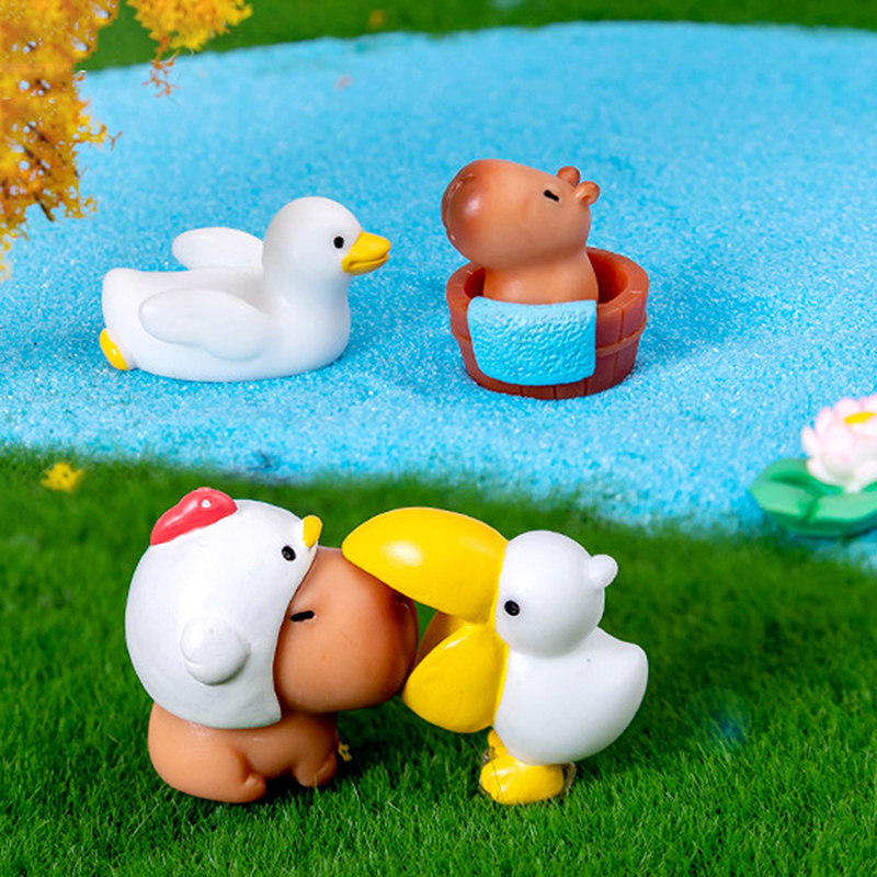 10pcs Miniature Capybara Figur – Photography Desk recenzja i cena