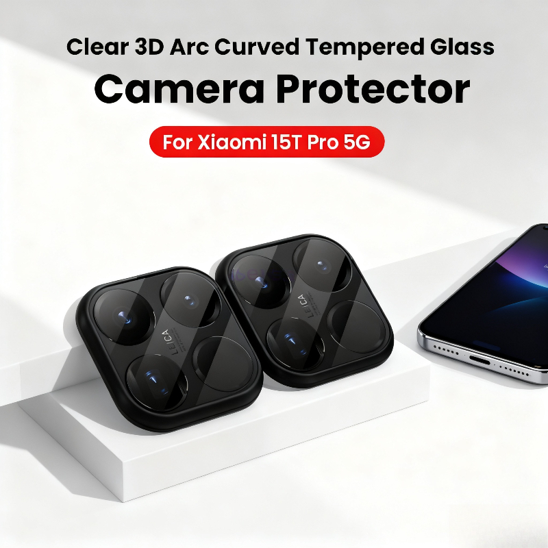 2Pcs 3D Clear Lens Case for Xi – Photography Kit Xiaomi 15T Pro recenzja i cena