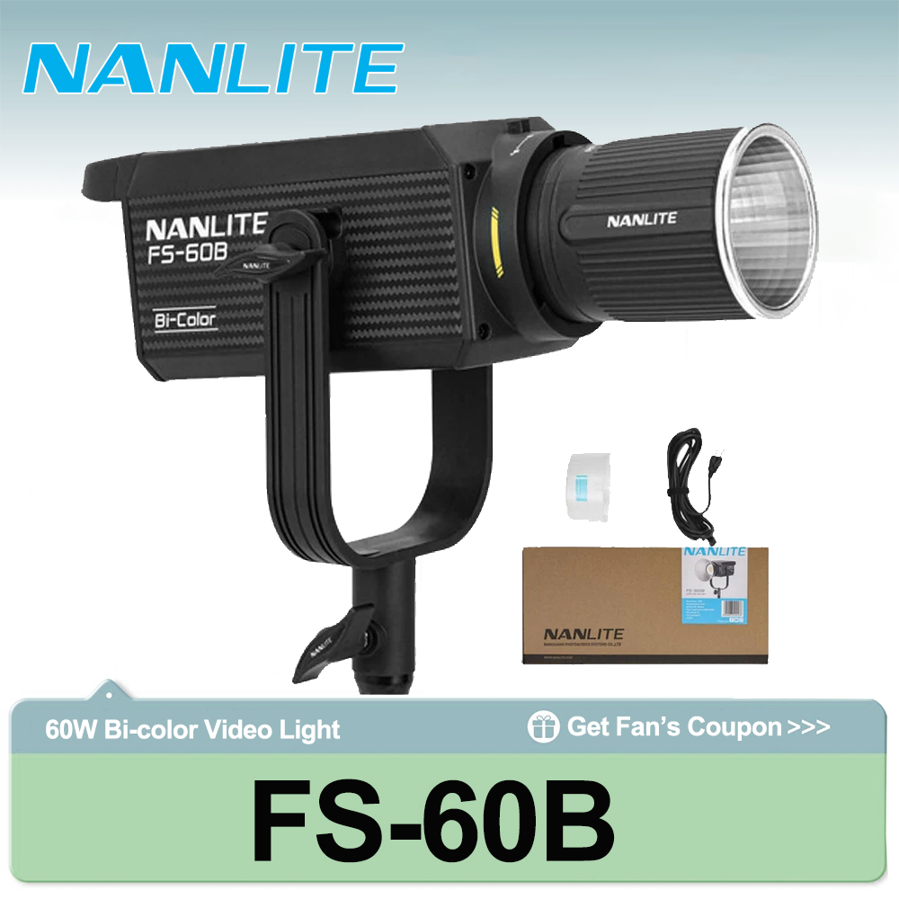 Nanlite FS-60B 70W Bi-color Sp – Strobe Light Studio recenzja i cena