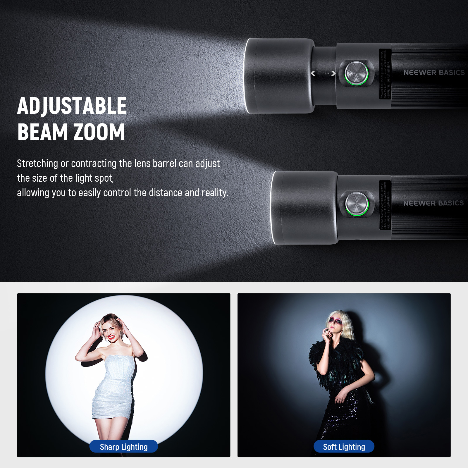 NEEWER BASICS FL10 LED Photogr – Strobe Light Studio recenzja i cena