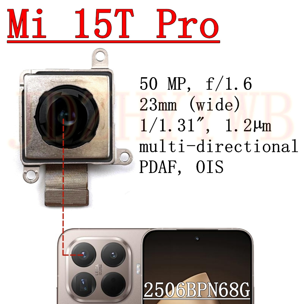Backside Front Facing Rear Cam – Photography Kit Xiaomi 15T Pro recenzja i cena