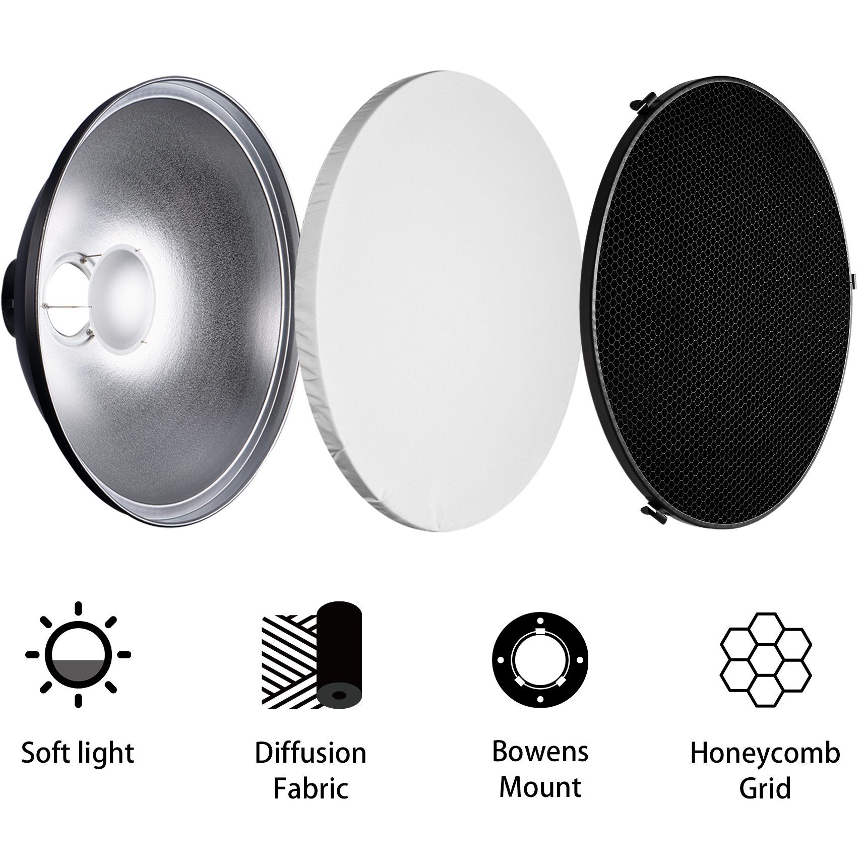 Selens Reflector Beauty Dish 3 – Strobe Light Studio recenzja i cena