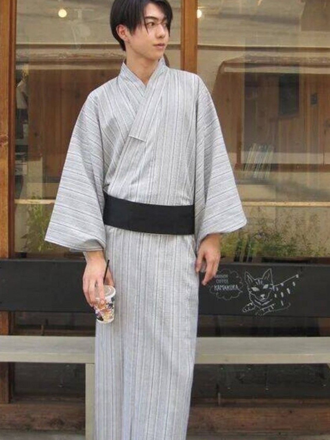 Traditional Men's Kimono Robe  – Photography Studio recenzja i cena