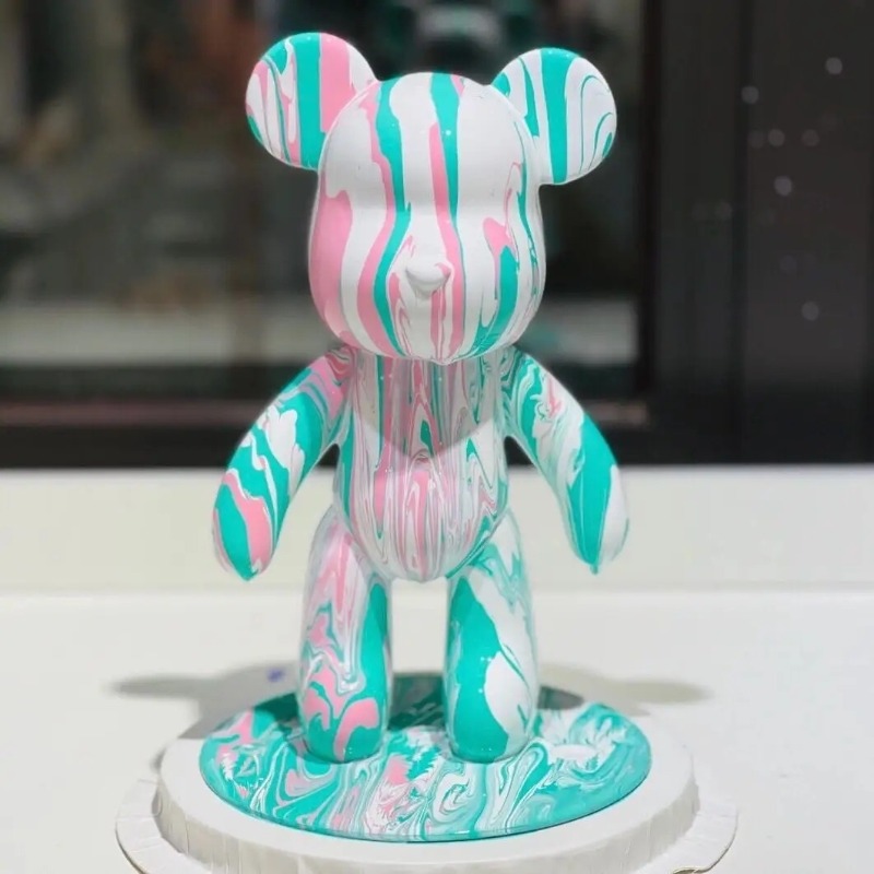 23cm DIY Paint Fluid Bear Figu – Photography Desk recenzja i cena