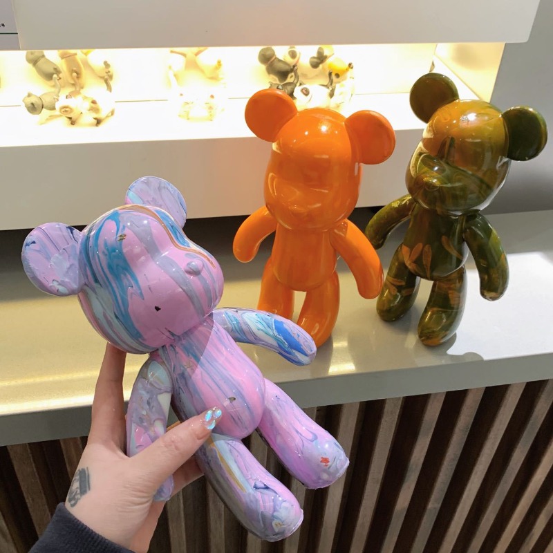 23cm DIY Paint Fluid Bear Figu – Photography Desk recenzja i cena