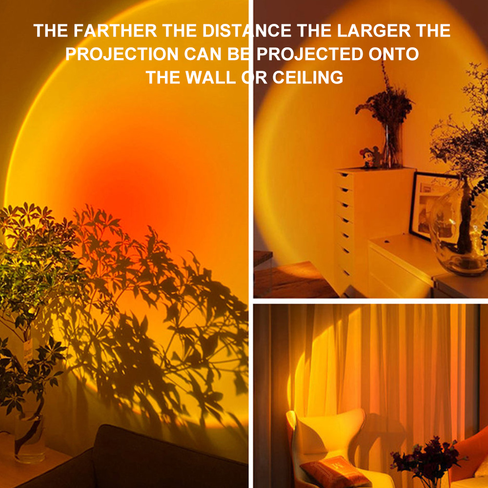 USB Sunset Lamp Projector Led  – Photography Desk recenzja i cena